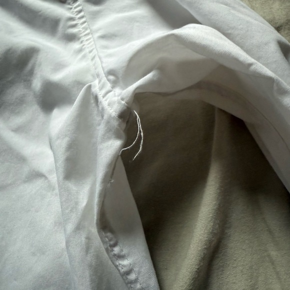 Vintage White Button Down Shirt Paul Jones Size Medium Crisp Classic - Picture 4 of 4